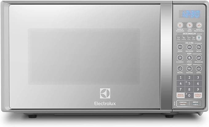 Micro-ondas Electrolux Mt30s 20l Espelhado - Prata