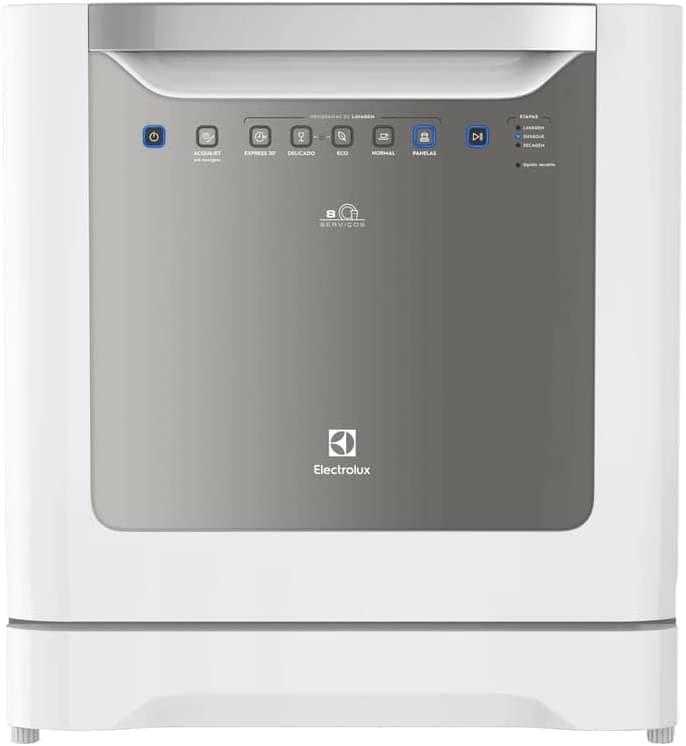 Lava Loucas Electrolux Lv08b - Lava Louça Electrolux Lv08b-220 V-branco - Branco