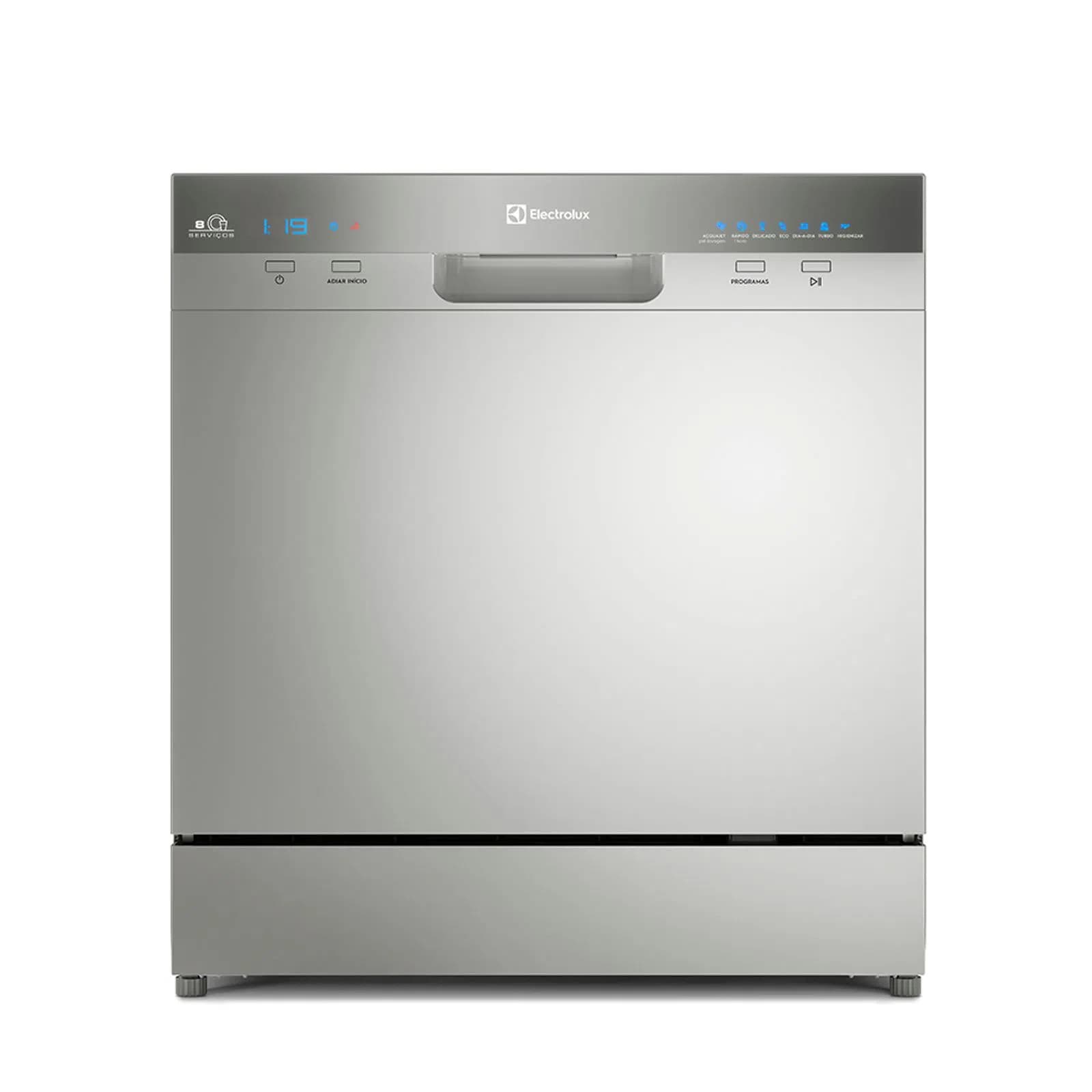 Lava Loucas Electrolux Ll08s - Lava Louça Electrolux Ll08s-127 V-cinza - Cinza