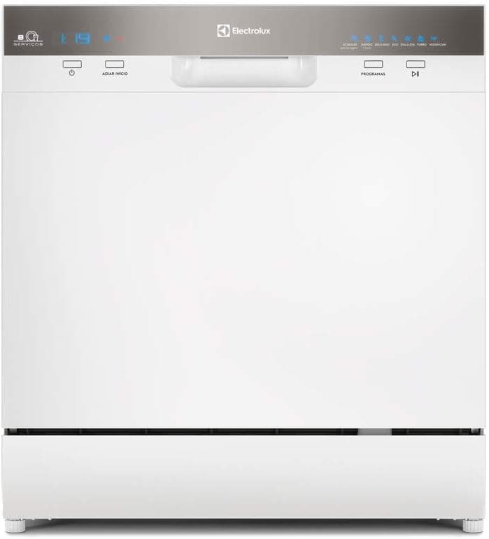 Lava Loucas Electrolux Ll08b - Lava Louça Electrolux Ll08b-220 V-branco - Branco