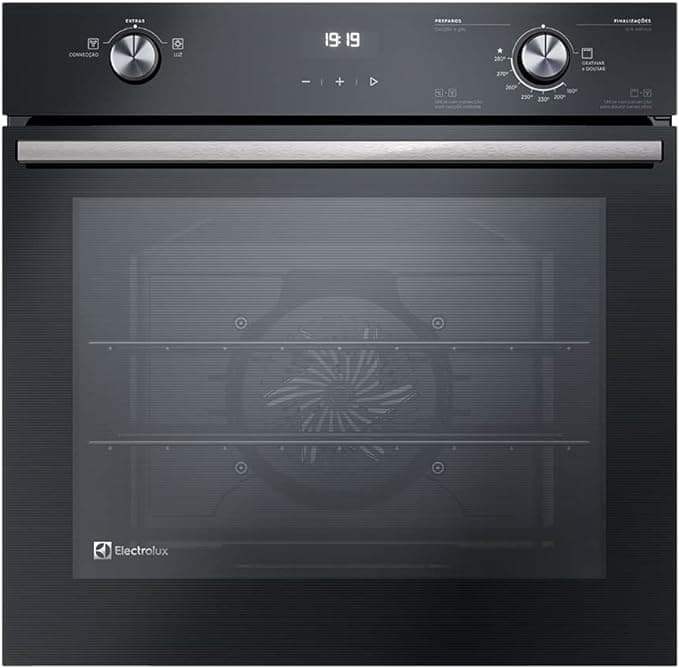 Forno Electrolux Oe8gh - Forno Electrolux Oe8gh-220 V-preto - Preto