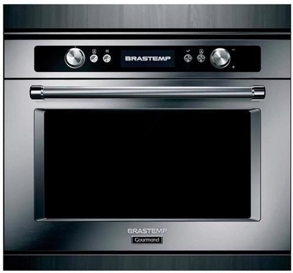 Forno Brastemp De Embutir A Vapor Gourmand 34 Litros  - Inox