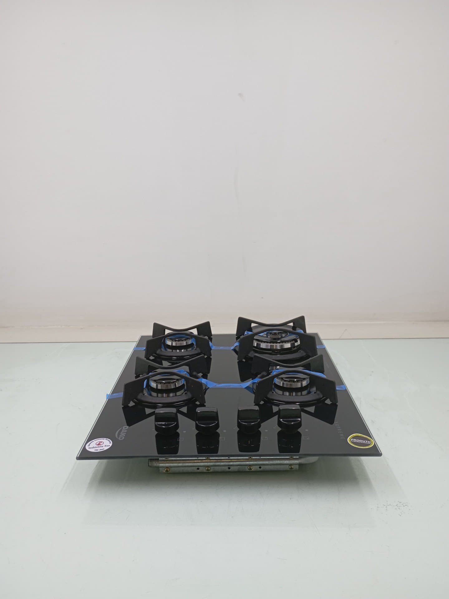 Miniatura 2 de Cooktop Dako Supreme 4 Bocas Tripla Chama À Gás - Preto