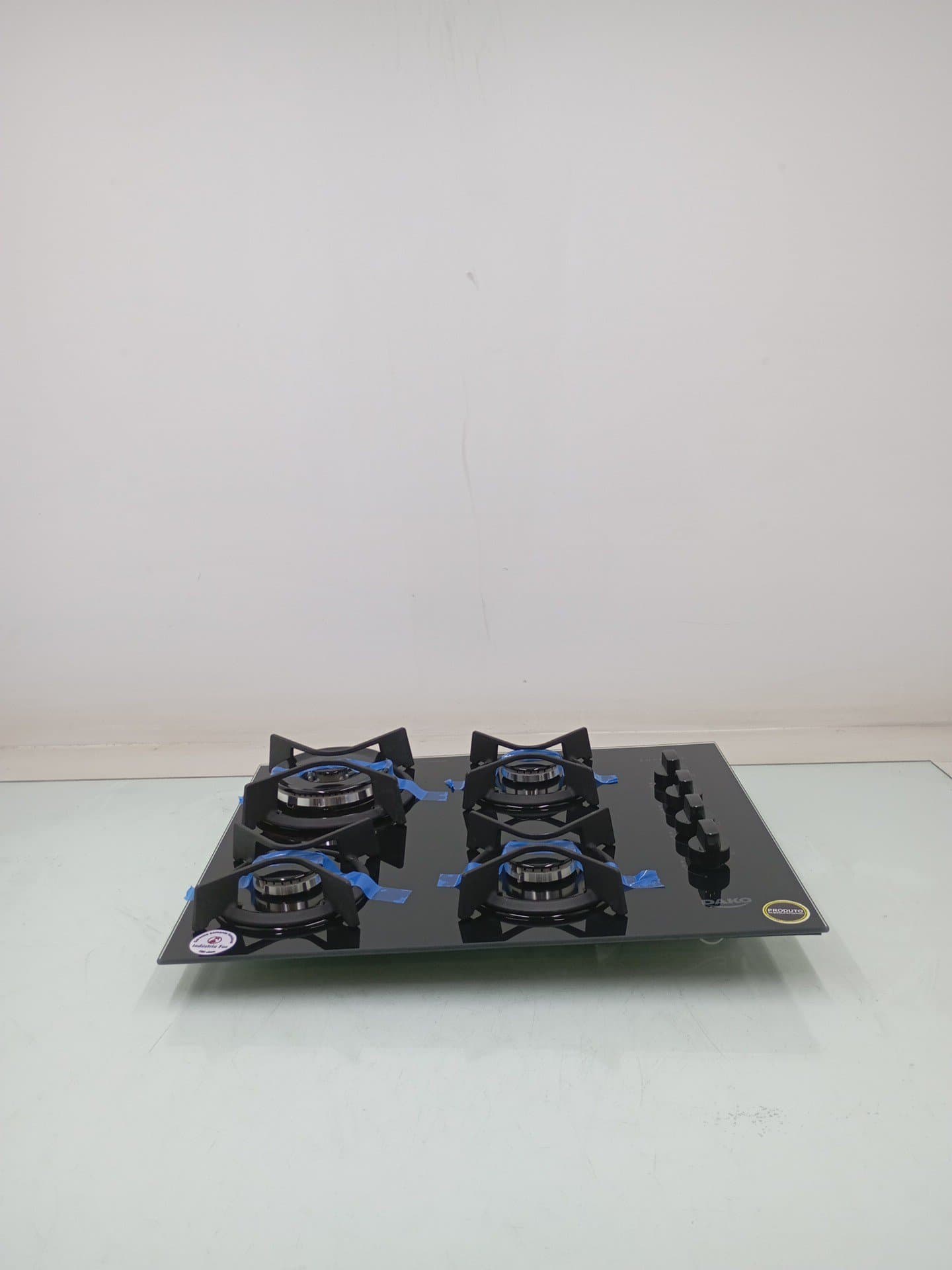 Miniatura 1 de Cooktop Dako Supreme 4 Bocas Tripla Chama À Gás - Preto