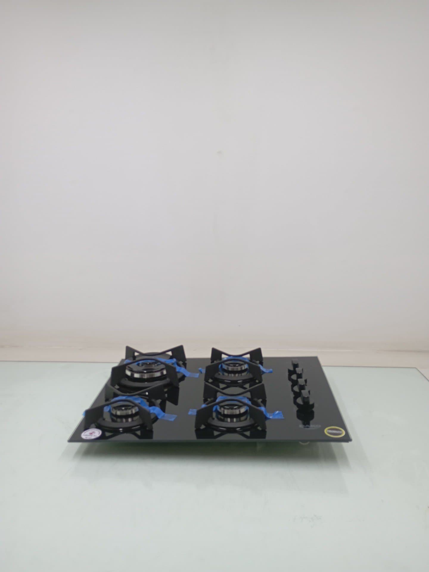 Miniatura 2 de Cooktop Dako Supreme 4 Bocas Tripla Chama À Gás - Preto