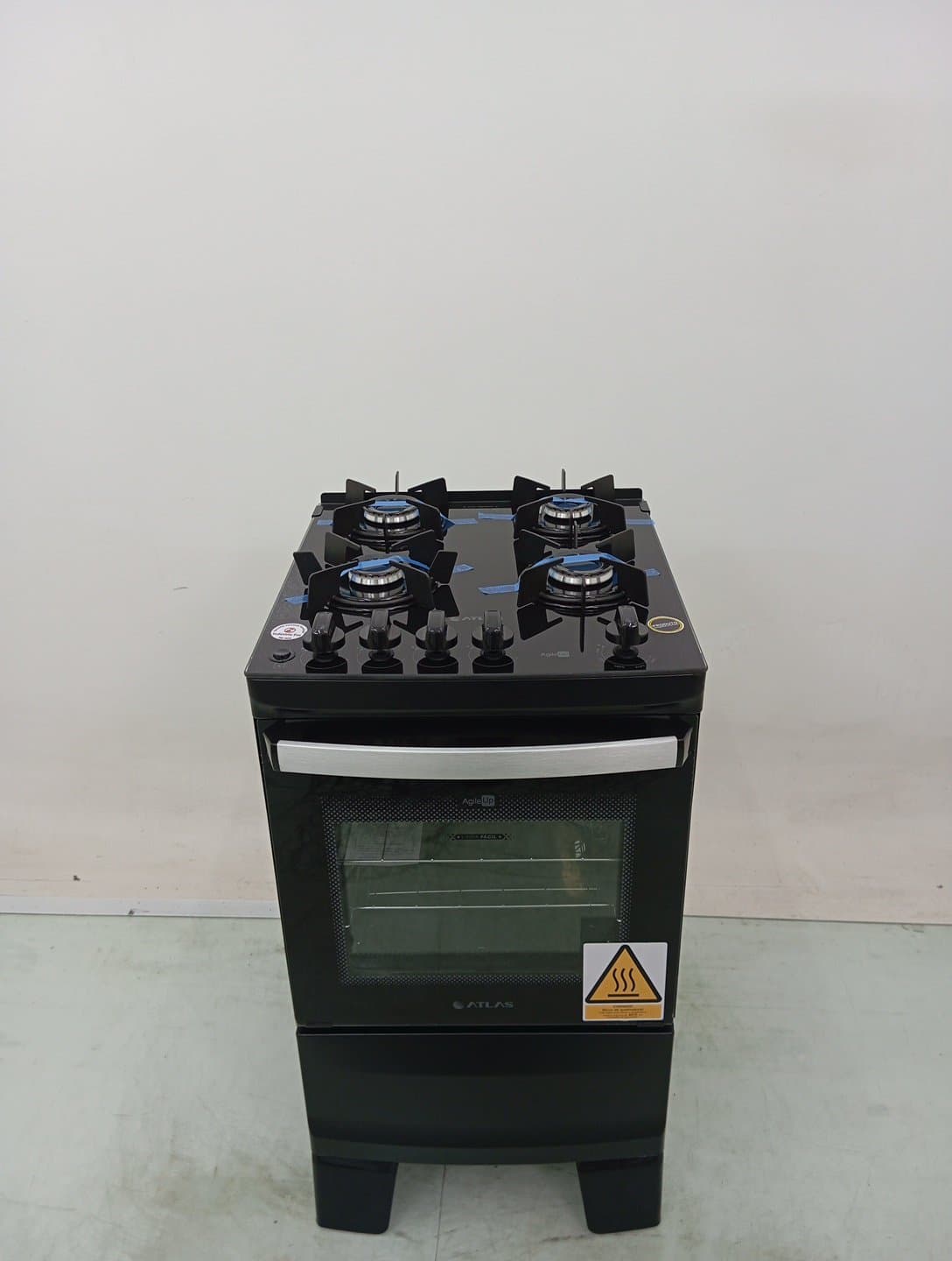 Miniatura 1 de Fogao Gas 4q Agile Glass Pto 25