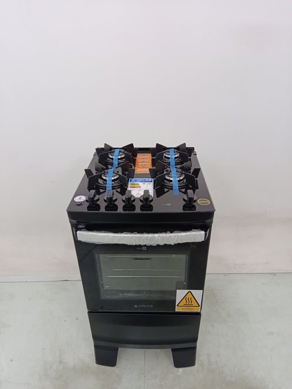 Miniatura 1 de Fogao Gas 4q Agile Glass Pto 25
