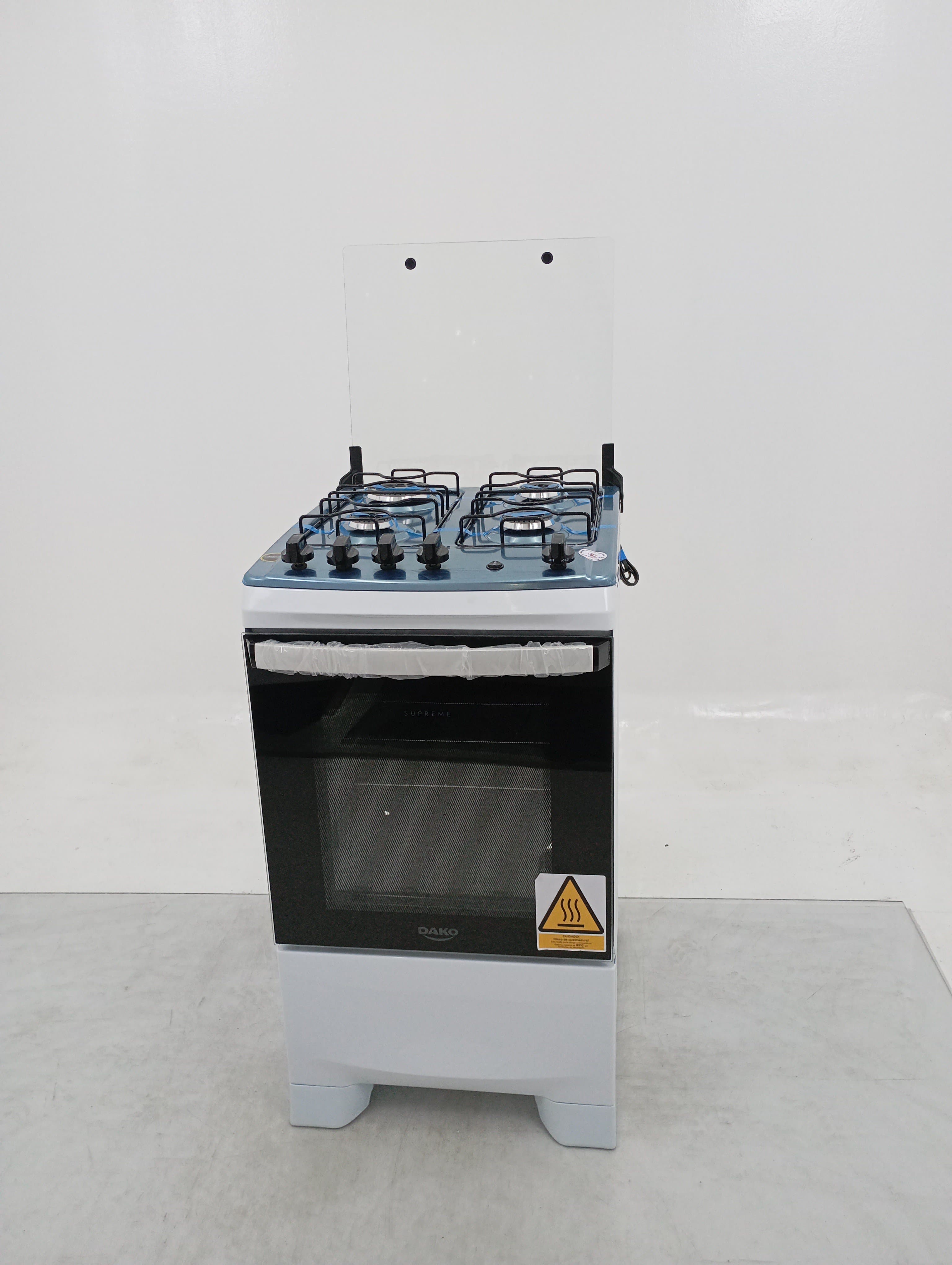 Miniatura 1 de Fogao Atlas 4 Bocas Sumpre Mesa Inox - Branco