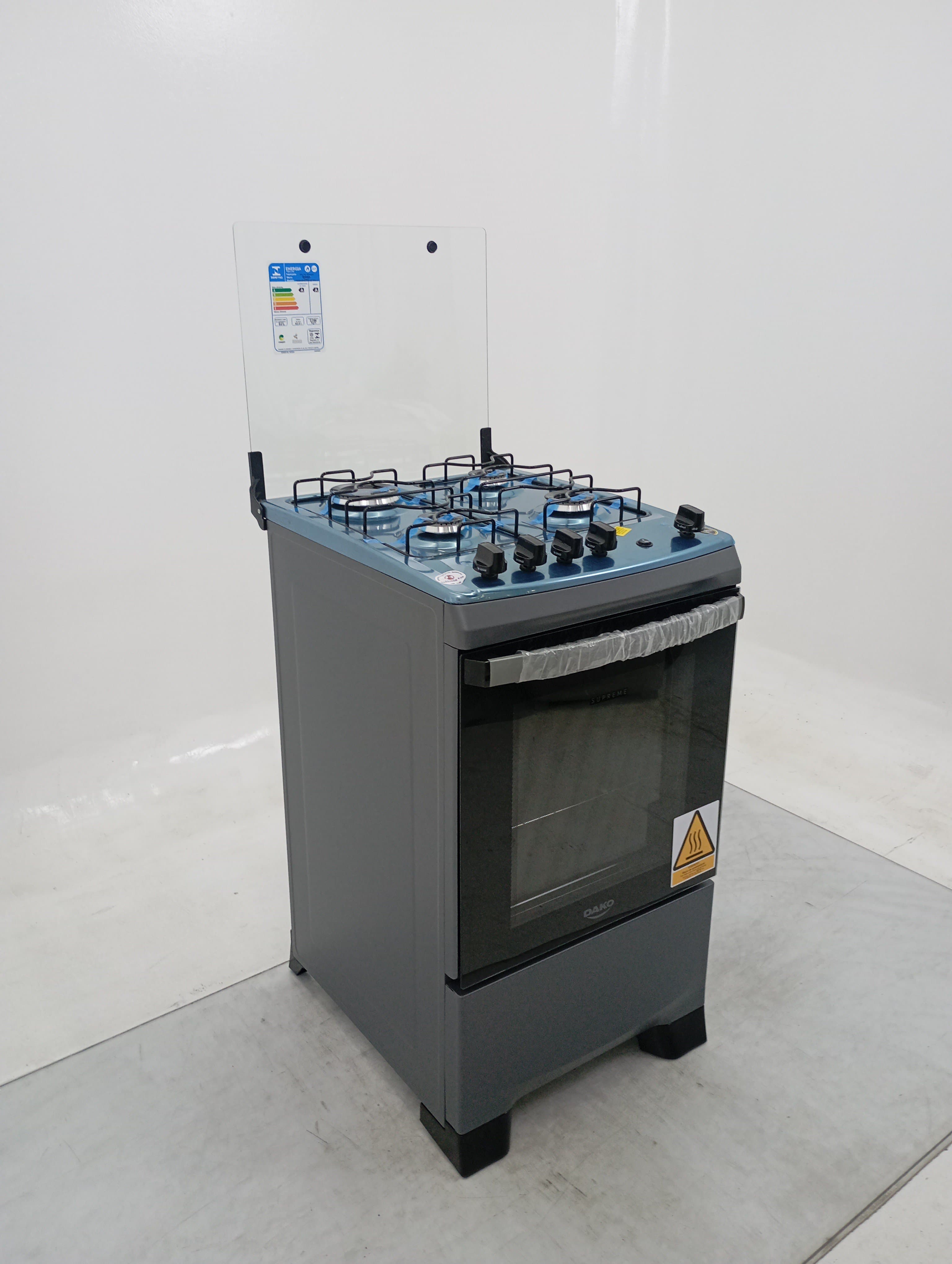 Miniatura 2 de Fogao Dako A Gas Supreme Mesa Inox 4 Bocas